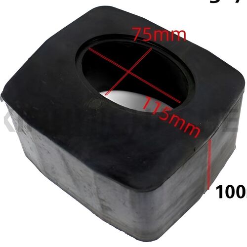叉车后桥减震块 橡胶块 合力H2000龙工杭州5-7吨橡胶垫