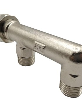 全铜瓦斯表前后转接头三通M30转4分内外丝活动接头瓦斯铝塑管配件