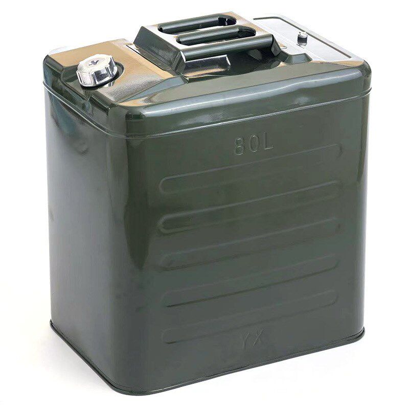 方型铝盖油桶大容量50L60L70L80升加厚存储备油箱柴油汽油壶桶