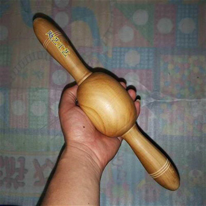 固定一体烧麦锤走锤做烧麦皮烧麦槌固定轴式擀面杖擀面