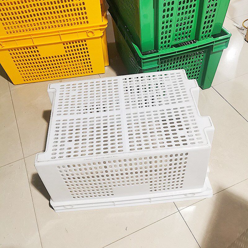 周转箱大码筐子长方形特厚塑料框子仓库转运框周转筐超大搬运篮子