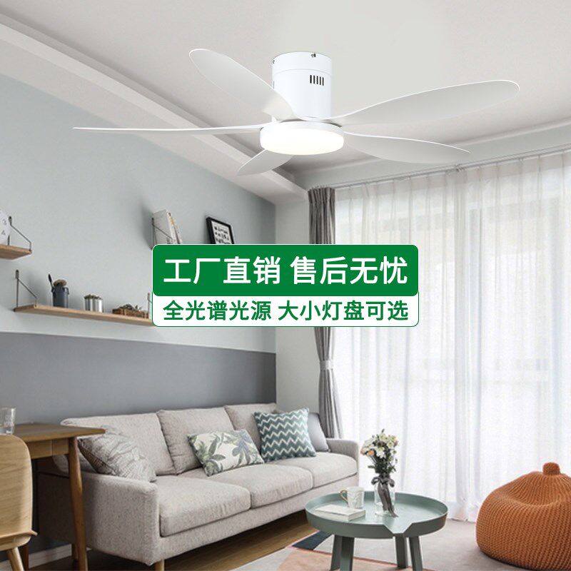 吸顶灯风扇吊扇灯家用一体吊灯客厅低楼层带灯吊扇餐厅电风扇灯