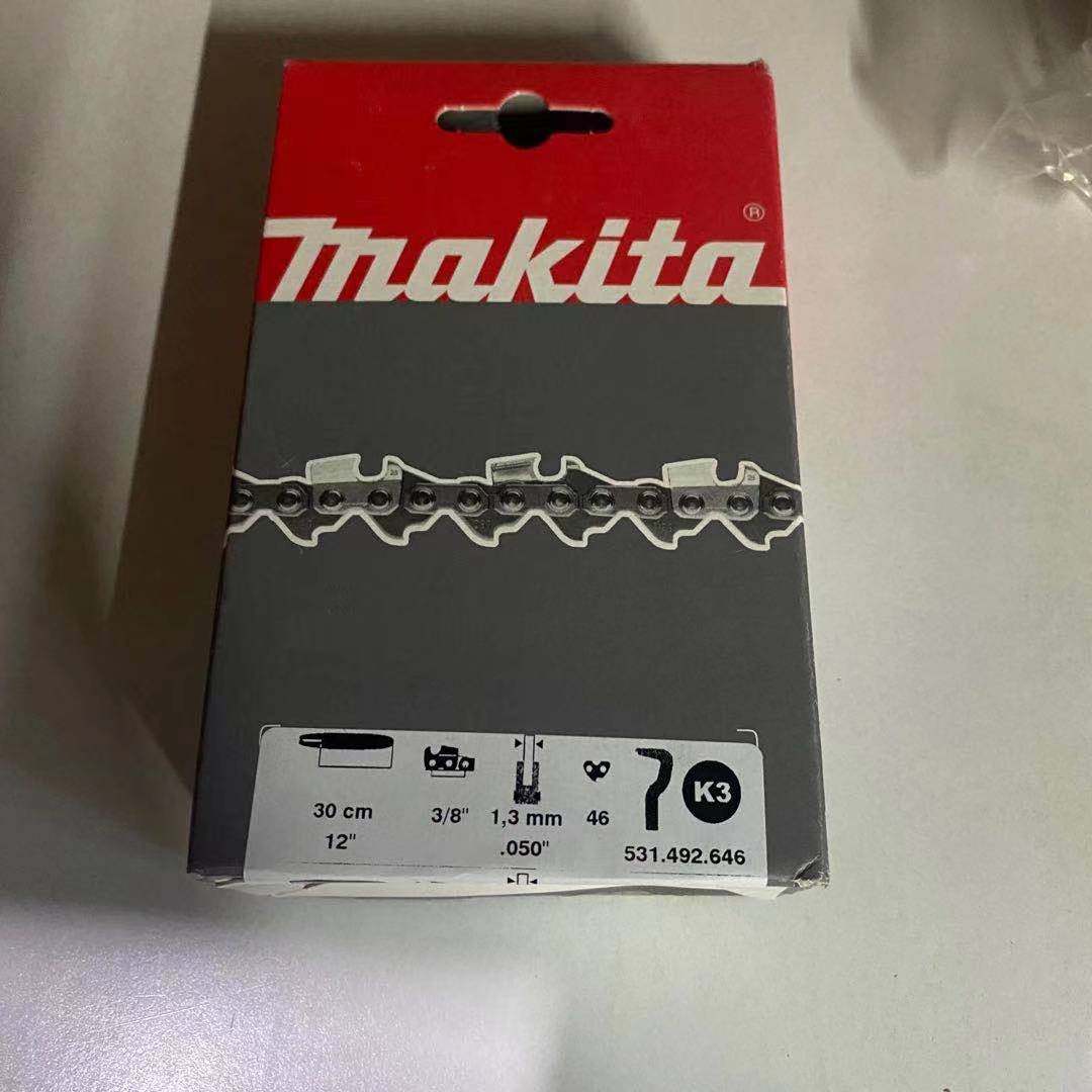 日本makita牧田链条UC3030A电动链锯链条导板锯链12寸电链锯