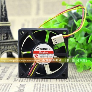 S9A Q010 6020 12V 4线戴尔散热风扇 建准SUNON 2.10W MF60201VX