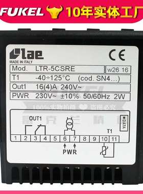 LAE温控表控制器LTR-5CSRE意大利温控器智能数显温控仪配件