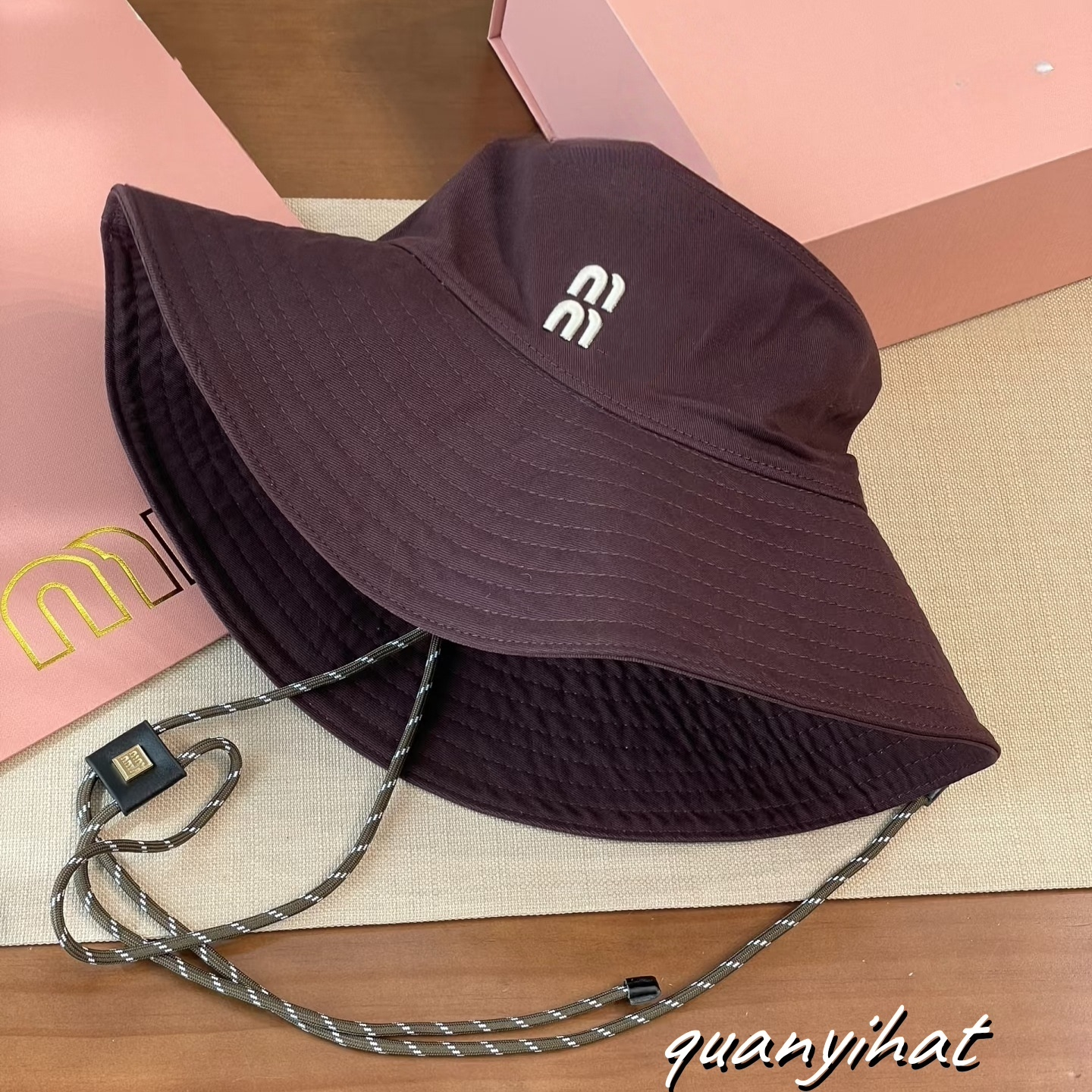 thumbnail for Fisherman Hat Women&#039;s Sunshade Sunscreen Spring Summer and Autumn Popular Basin Hat Easiest for match Face Small High Color Value Fashion Bucket Hat