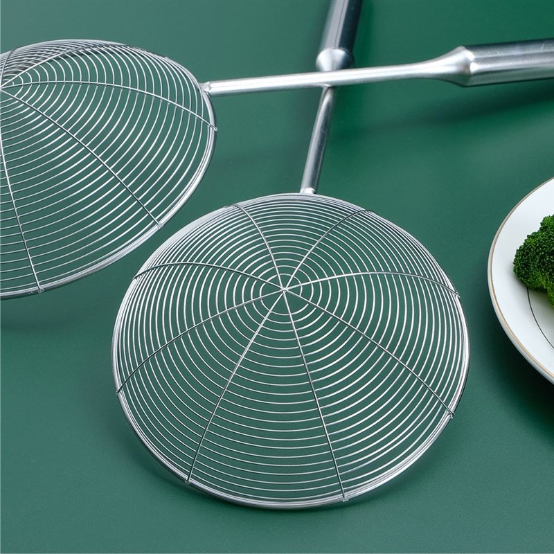 Skimmer Filhter Mesh Food Cookware Colander Fried Straine笊