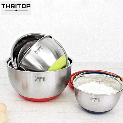 baking eeggbeater home mixing bowl 304 stainless steel deep