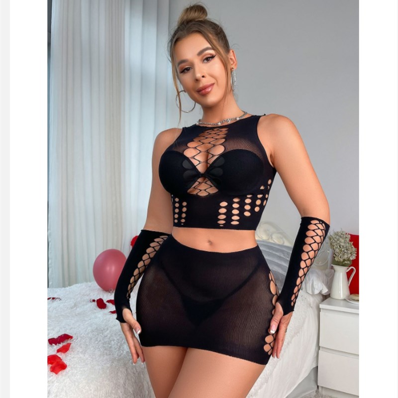 性感内衣睡衣中空网套装H性感内衣睡衣网套装