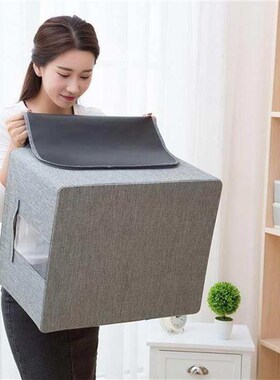 Bedroom storage box fabric folding storage boPx large quilt
