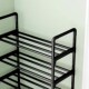 Metal Aluminnum Standing DIY Shelf Shoe Shoes Rack
