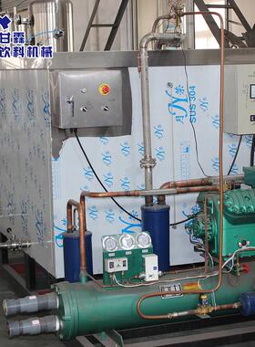 供应室内螺杆式双机冷冻机 机械行业食品制冷设备酒水饮料冷冻机