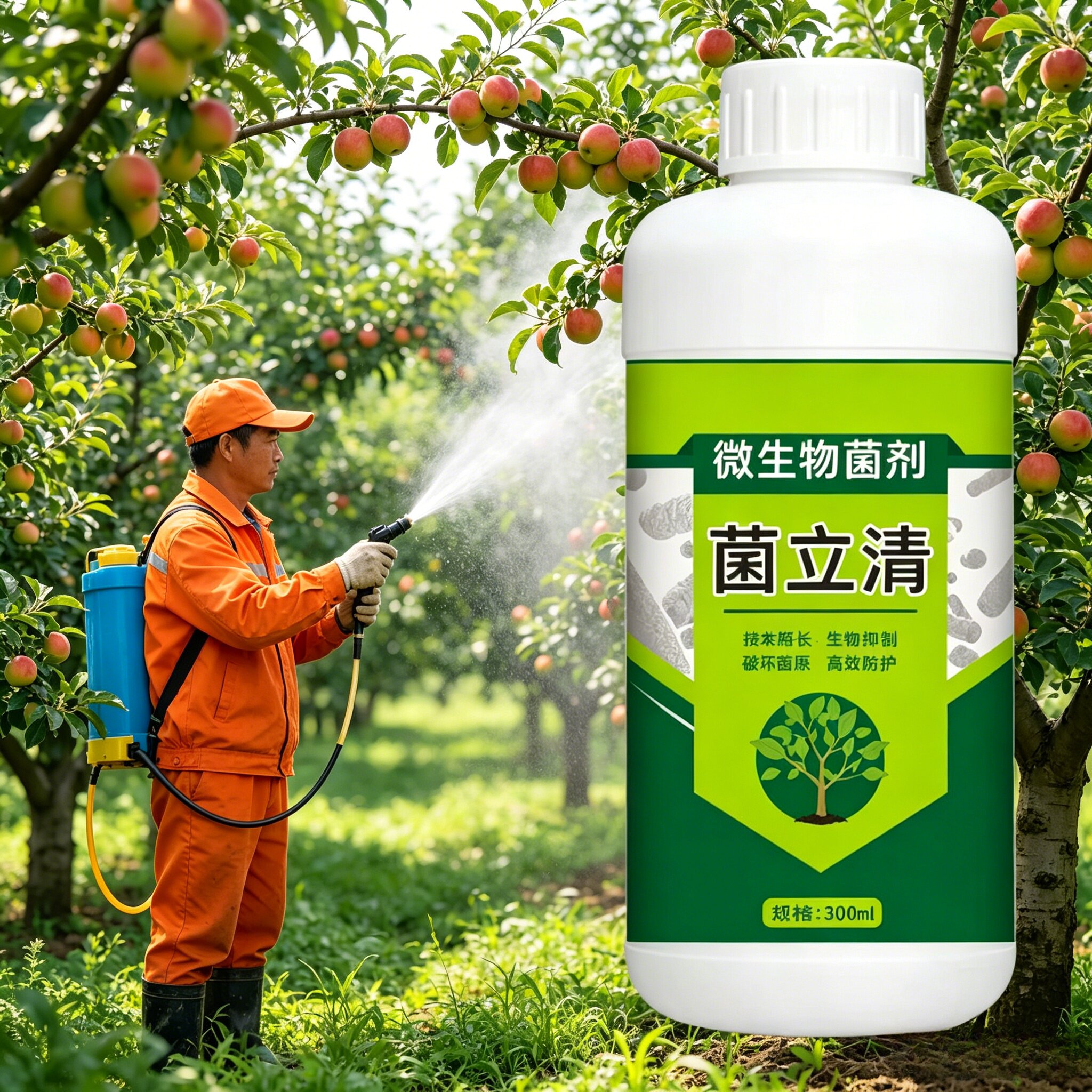菌立清根腐灰霉白粉叶斑溃疡预防治土传园艺营养液植物jl