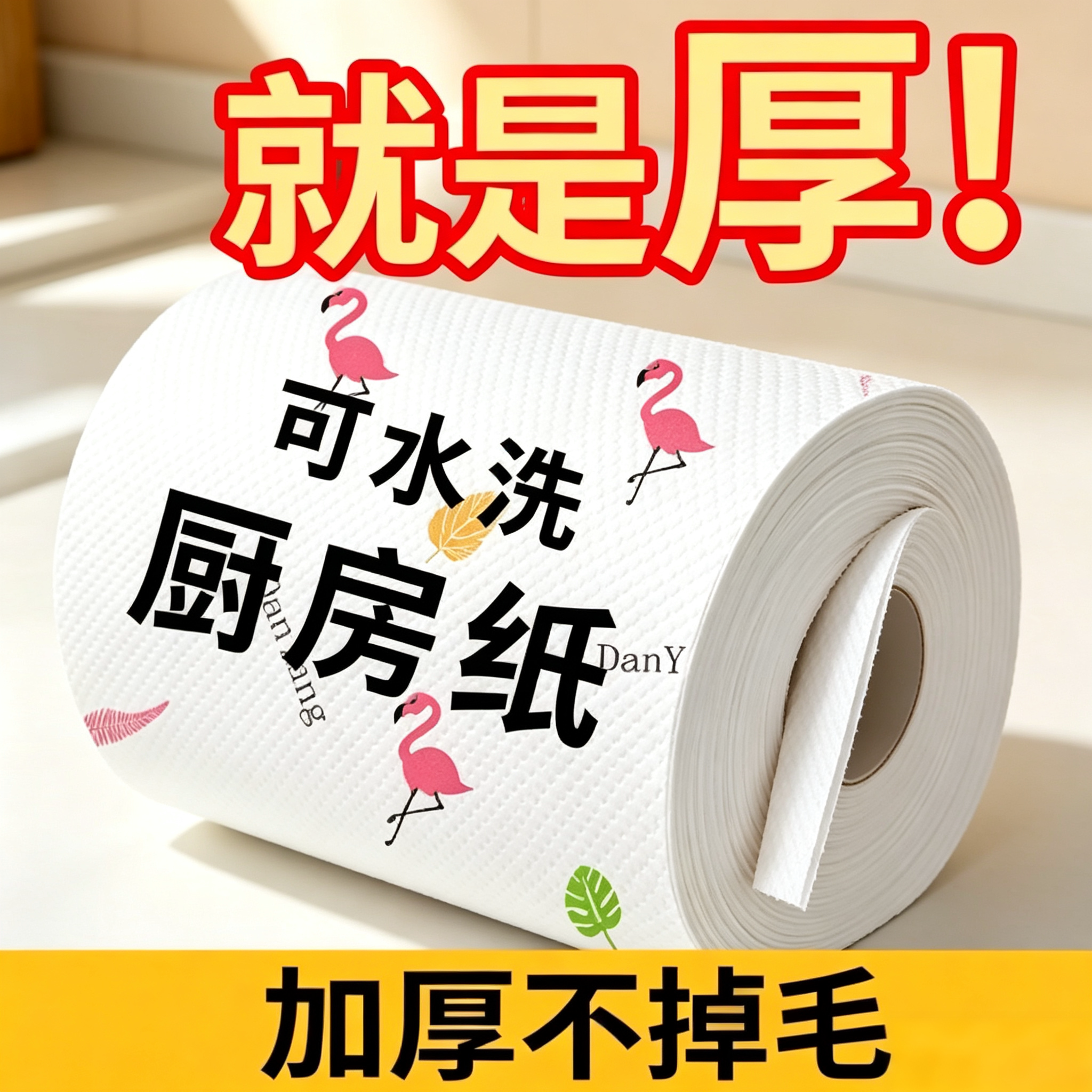 【爆款】厨房懒人抹布一次性干湿两用免洗不沾油吸水清洁专用布yz