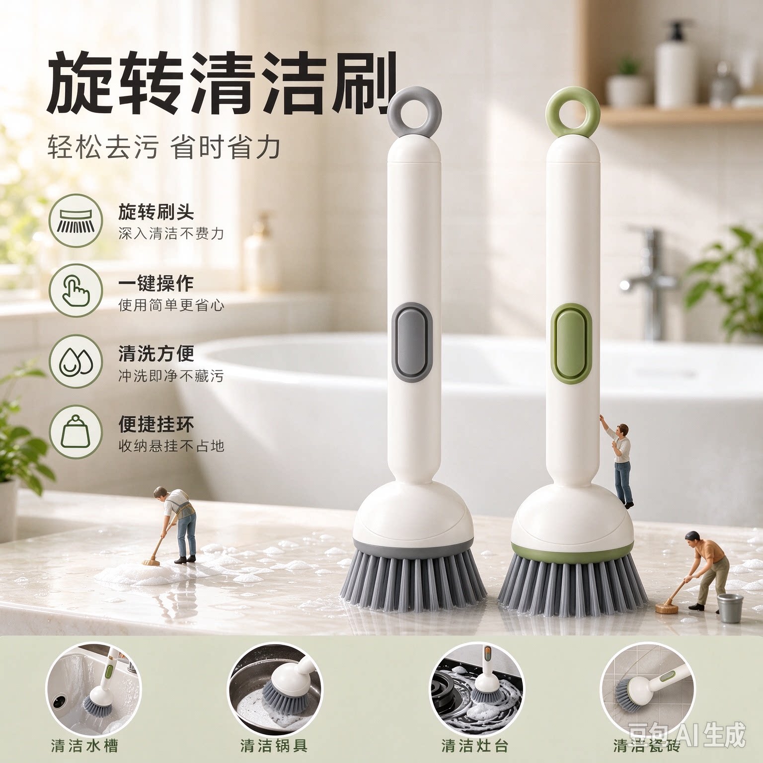 【秋季上新】家用长柄加厨房家用多功能锅厨房清洁不脏手碗yz