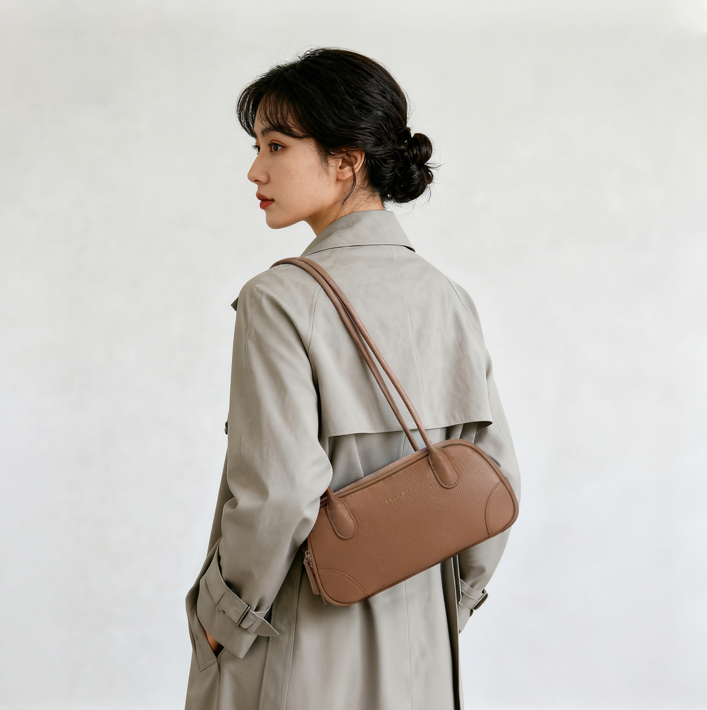 格尔奇波士顿保龄球真皮包