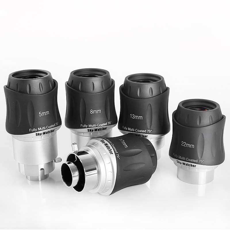 sky-watcher信达70度齐焦5mm8mm13mm17mm22mm目镜1.25/2英寸配件