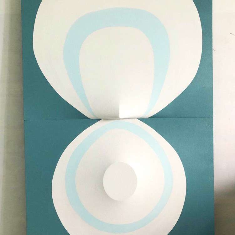 客厅实物装饰画抽象3d立体创意装置走廊玄关高档挂画现代几何壁画图片