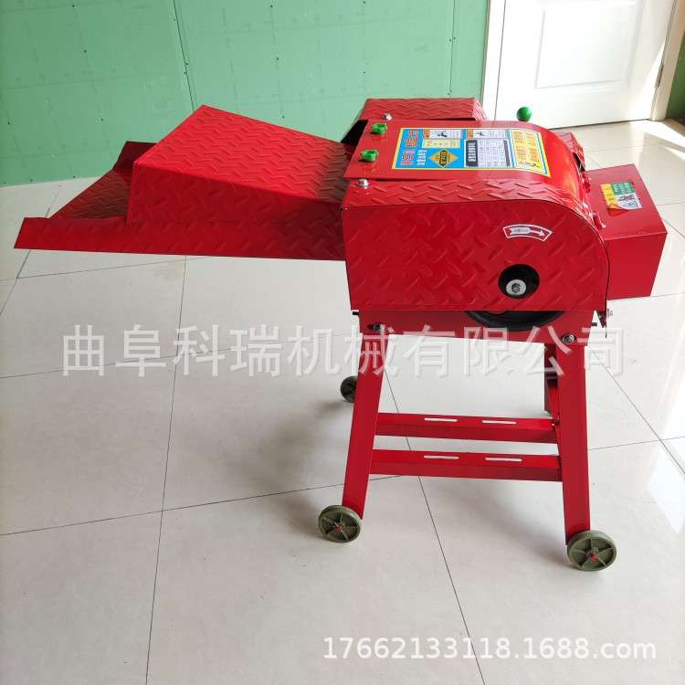 科瑞 小型铡草机 干湿两用养殖牛羊碎草机 玉米秸秆粉碎揉丝机