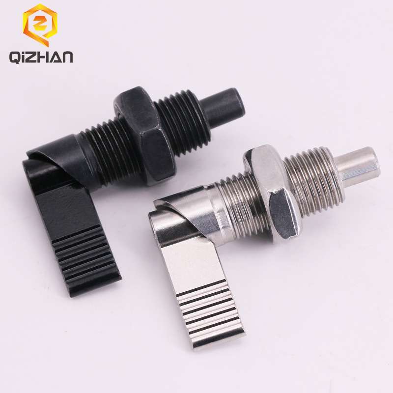 SPXVB/SPXVBK旋钮柱塞自锁分度销细牙螺纹弹簧定位销10/12/16/20