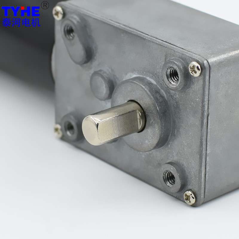 634JSX微型调速电机WGM58直流蜗轮蜗杆减速马达机器人电机12V24V