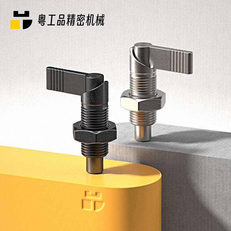 分度销L把手型GN612凸轮式旋钮柱塞PXVB弹簧定位插销M10M12M16M20