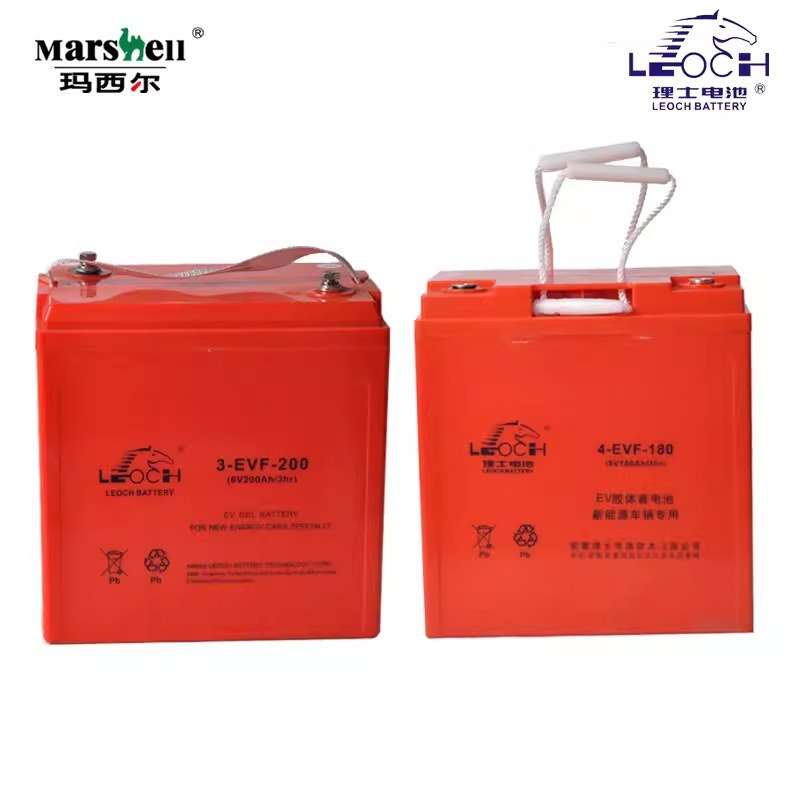 原装理士雷神蓄电池6-EVF-75 12V100AH新能源动力电瓶6v8V150安时