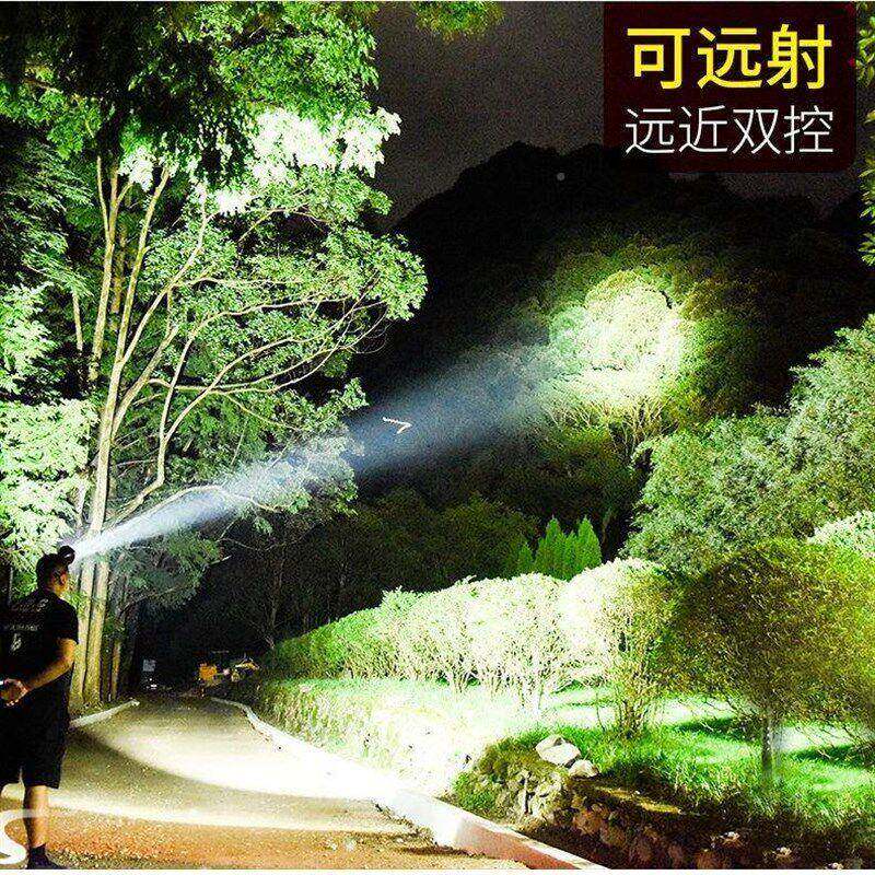 免接车大灯自车车灯地5M5p5d8R前灯行强光夜骑电动三车山车超亮轮