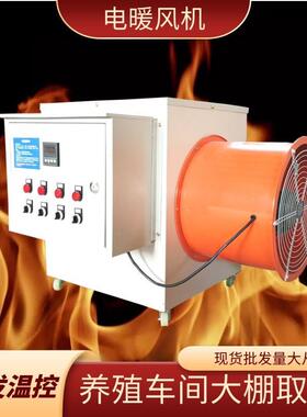 厂家供应工业电暖风机 畜牧养殖育雏热风机 大棚车间养殖暖风机