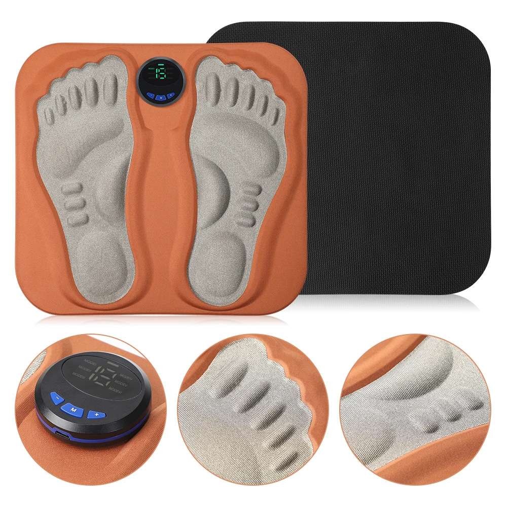 3D Foot Massager Pad Foldable Calf Massager Mat 6 Modes 15 L