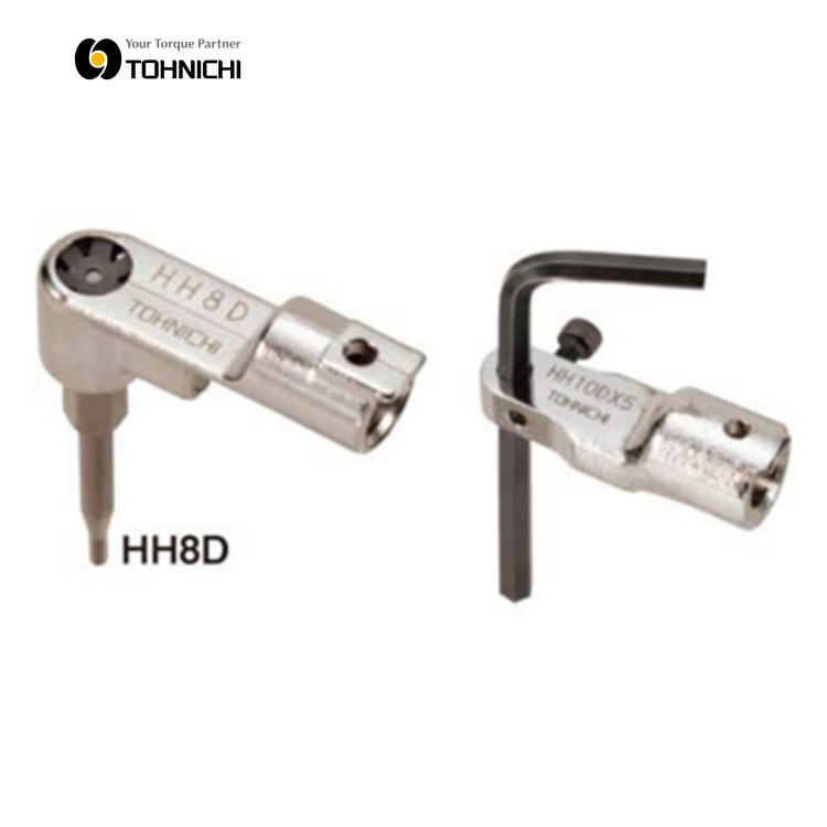 东日六角扭力扳手头HH12DX5 HH12DX6 HH12DX8 HH12DX10转接头