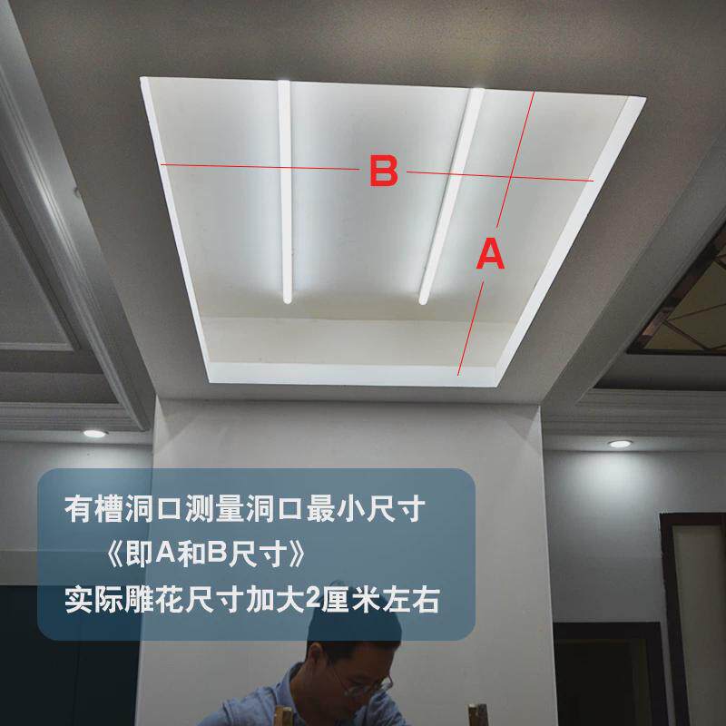 通花板pvc镂空吊顶雕花板花格镂空中式进门屏风隔断背景墙装饰板