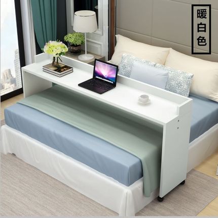 跨床桌移动电脑桌笔记本床上懒人桌床边书桌学习桌双人电脑桌