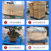 甄选乌龟车平板拉货车拖车便携手推车搬运车塑料库房周转车拼接托