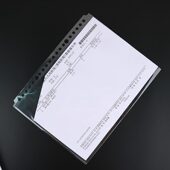 甄选a4活页文件保护袋透a5 b5文件袋内页透明活页资料册替换袋光