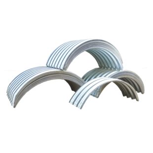 甄选热卖定制 公路铁路涵洞用金属波纹涵管 大口径镀锌波纹管拼装