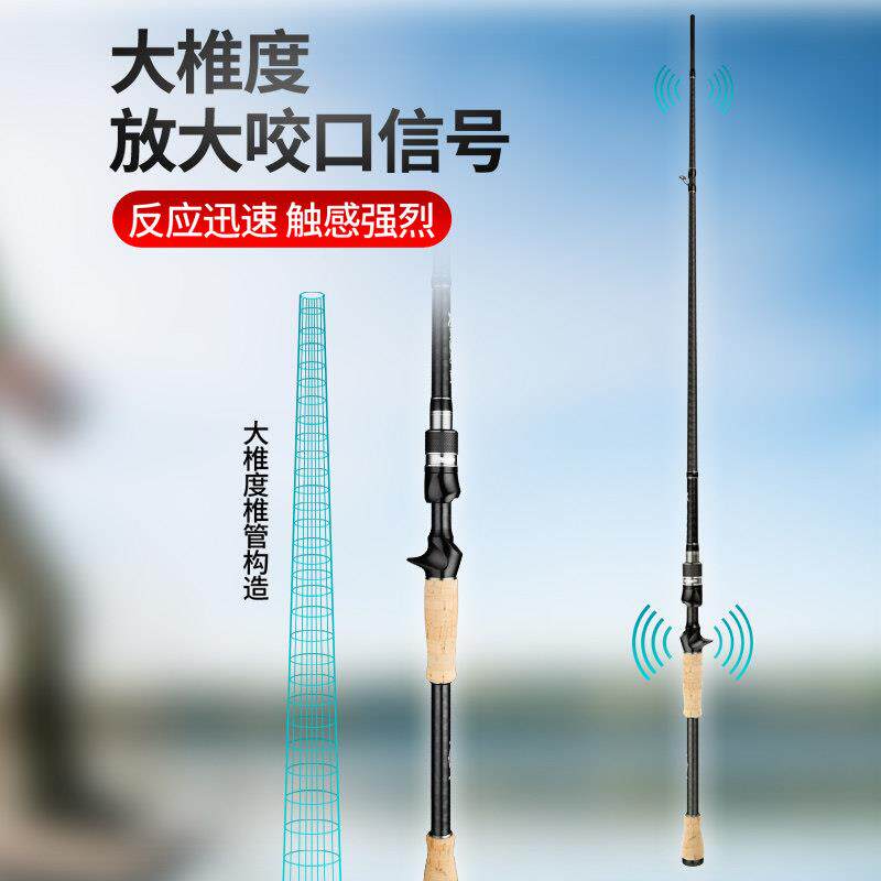 云度虫竿超快调感度鳜鱼高竿枪柄直柄XY002超轻超星硬大锥路亚竿