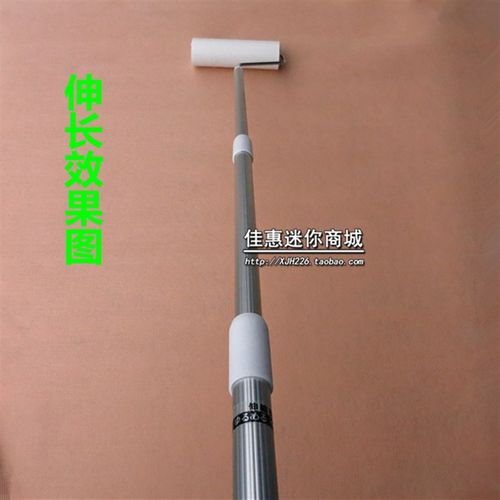 16cm可撕式粘尘纸 加长伸x缩除尘器适用于地毯地垫清洁 粘毛滚筒