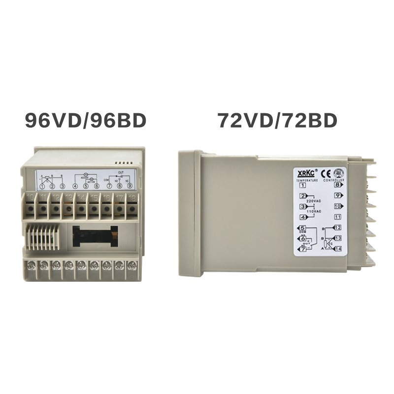 简单温控器72/96BD-72/96VD控温数显拨码式控制器开关可调k.型220