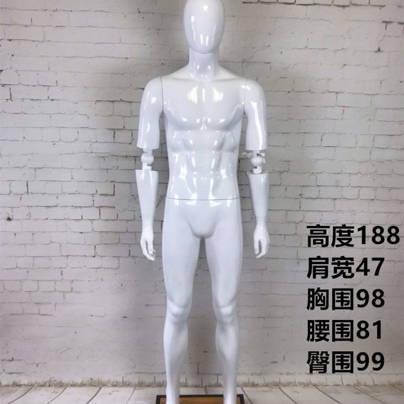 服装模特道具男女橱窗全身模特活动手男模关节手商务休闲假人