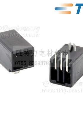 1376135-1 泰科 D-2100弯针3P 公座 TE/AMP原装正品连接器接插件
