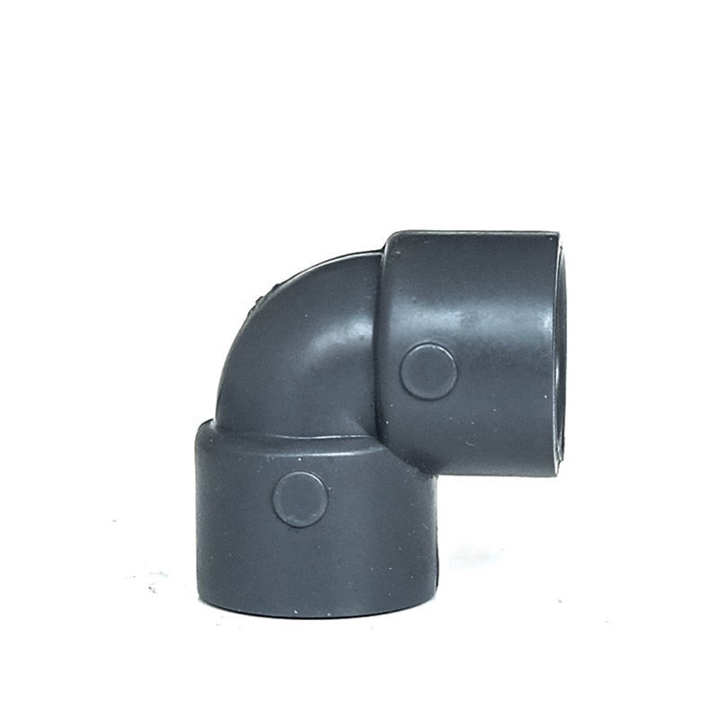 台塑环琪UPVC国标90度弯头化工PVC直角弯头给水配件20 25 32 63