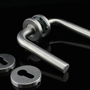 瑞恩 不锈钢执手 分体锁配套执手 002双弯把手 304不锈钢材质