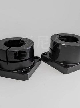 方法兰型导向轴支座STHWSB30光轴固定套光轴固定座 锁紧光轴固定