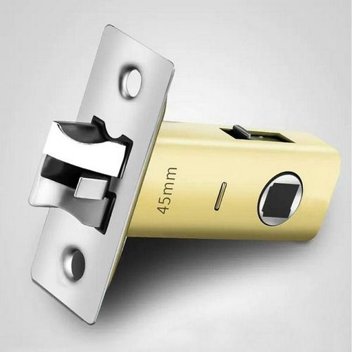 单锁舌插芯锁体卫浴门锁芯房门单舌头木门锁舌锁胆中心距30-70MM