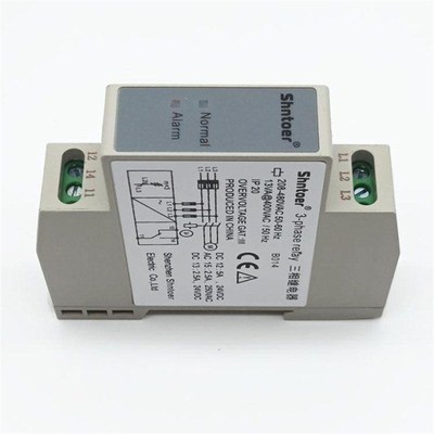 DPA51CM44三相继电器B014电源监控器缺相断相错相相序保护器XJ12