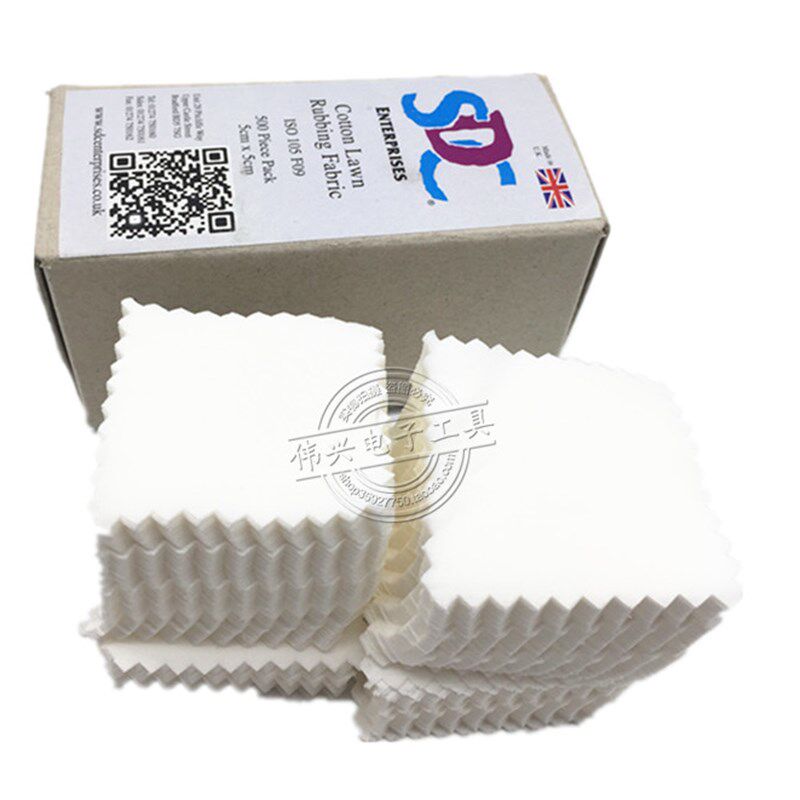 SDC 标准摩擦布配磨擦色牢度测试仪用干/SDC六纤维布多纤维布