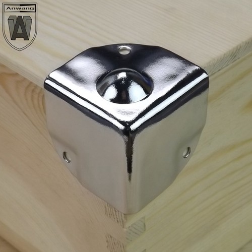 木箱铝包角护边箱子五金航空箱音响箱包角护角金属方形包边336-40