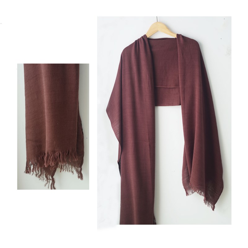 全棉水洗禅披 打坐禅意披肩围巾 佛系纱巾纯棉男女不起球空调披肩