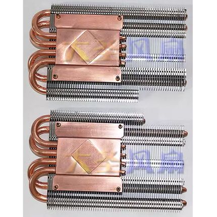 蓝宝石 5500XT 5600XT DIY改装散热器  4热管铜底 孔距54*54mm